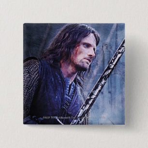 Aragorn med blod knapp