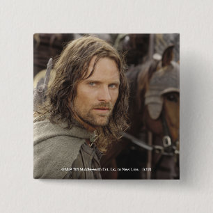 Aragorn med häst knapp