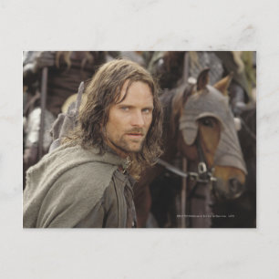 Aragorn med häst vykort