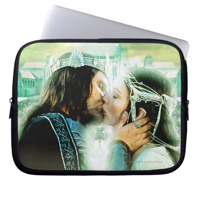 Aragorn och ARWEN™ Kiss Laptop Sleeve (Framsidan)