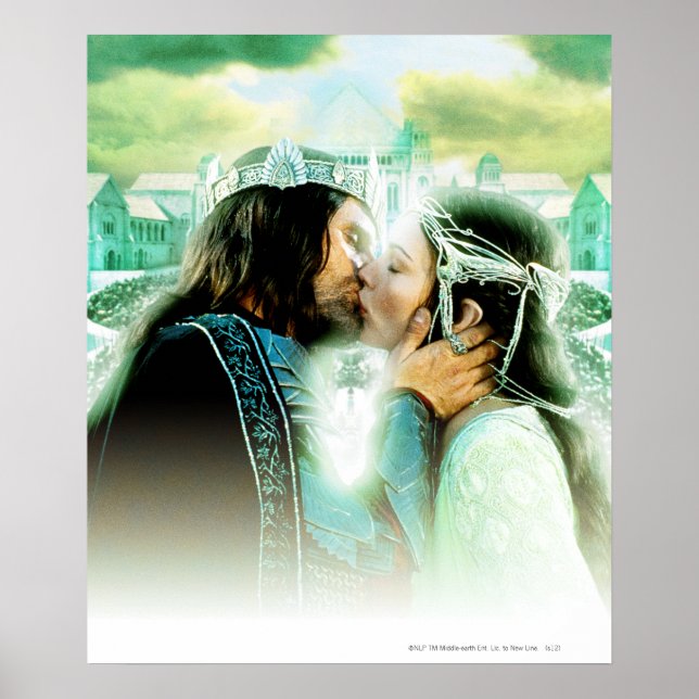 Aragorn och ARWEN™ Kiss Poster (Framsidan)