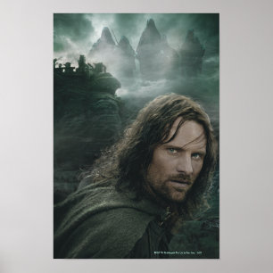 Aragorn och Ringwraiths Poster