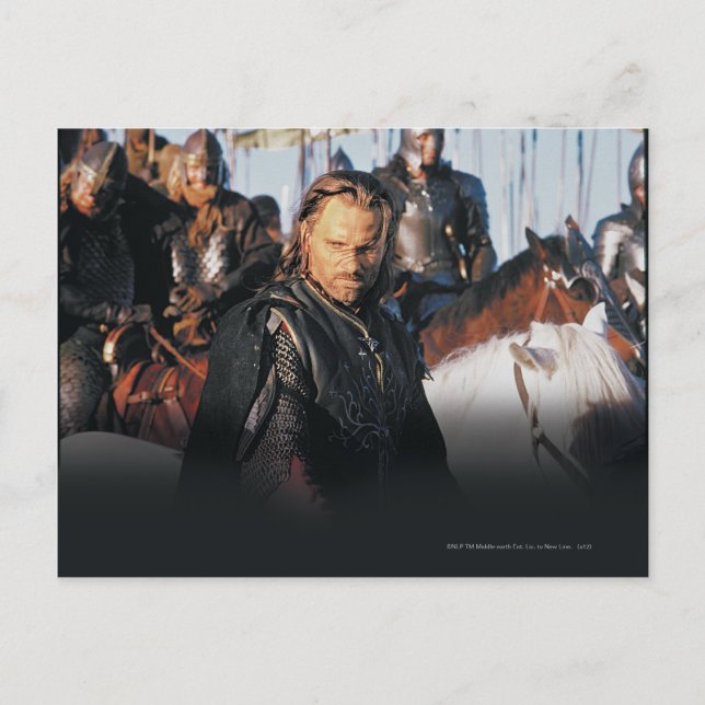 Aragorn på Horseback Vykort (Framsida)