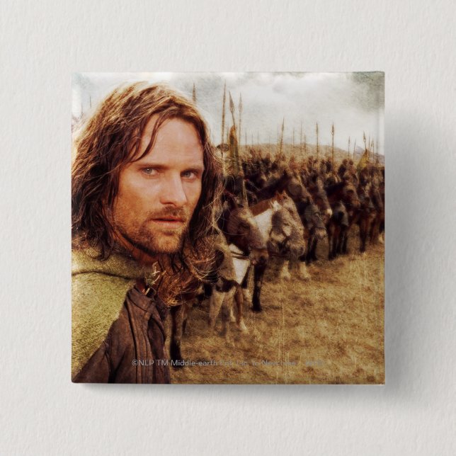 Aragorn Plus Line of Horses Knapp (Framsida)