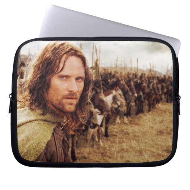 Aragorn Plus Line of Horses Laptop Sleeve (Framsidan)