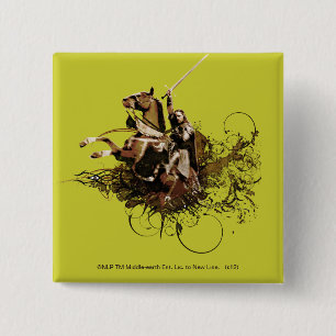 Aragorn Riding a Horse Vector Collage Knapp