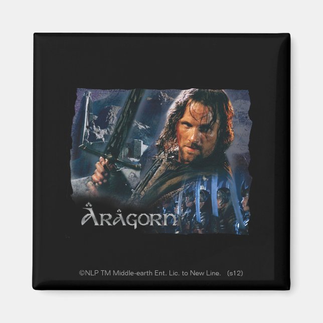 Aragorn with Army Magnet (Framsidan)