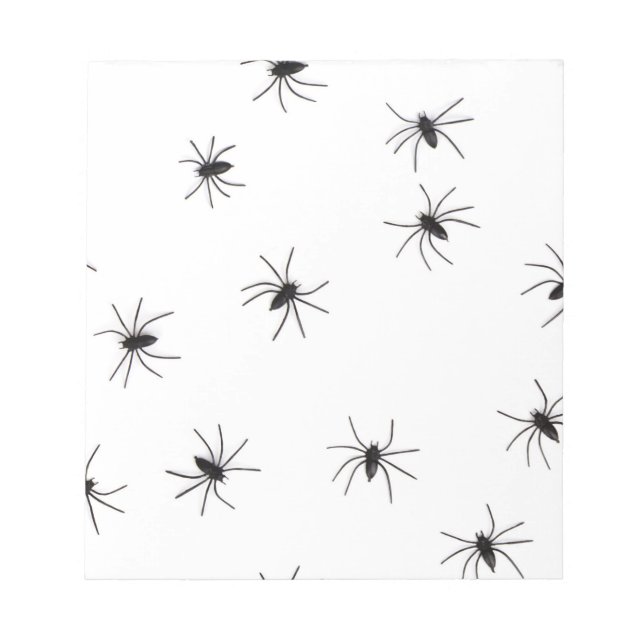 Araknofobi (spindlar) (Insektra kronor) Anteckningsblock (Framsida)
