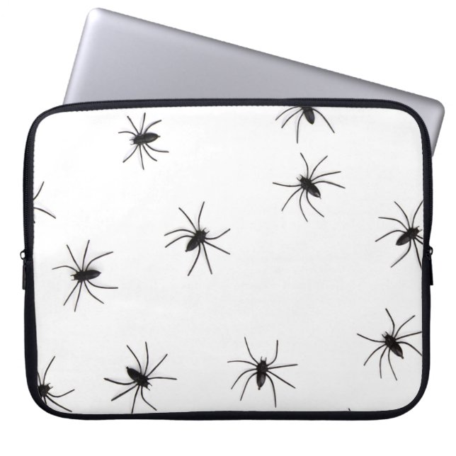 Araknofobi (spindlar) (Insektra kronor) Laptop Fodral (Framsidan)