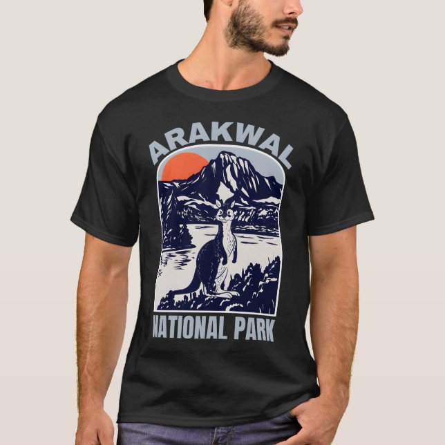 Arakwal � Australiens ändlösa Horisont T Shirt (Framsida)