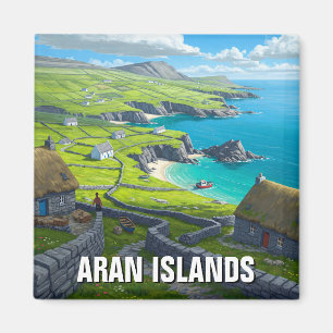 Aran Islands Ireland Travel Magnet