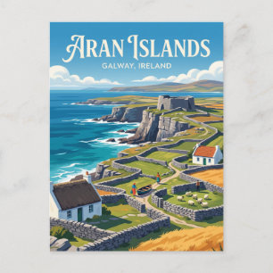 Aranöarna Irland Vykort