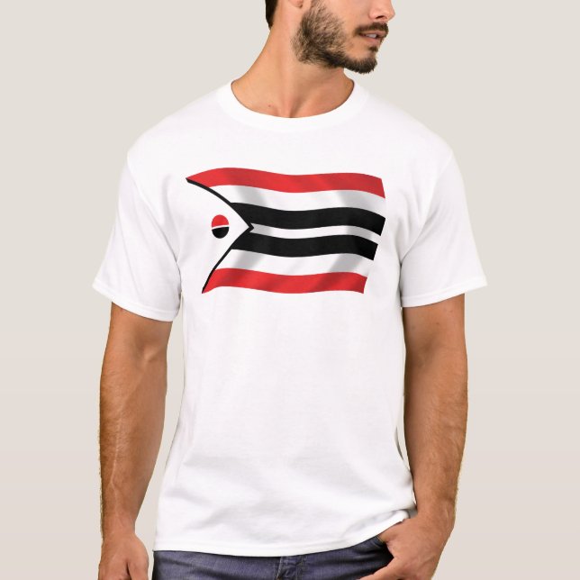 Arapaho-stammens flaggskjorta tee shirt (Framsida)