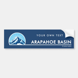 Arapahoe Basin Colorado berg skidestination Bildekal