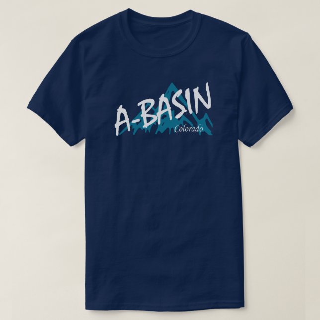 Arapahoe Basin Colorado Mountains T Shirt (Design framsida)