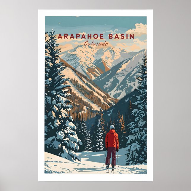 Arapahoe Basin Väggkonst 1 (Framsidan)