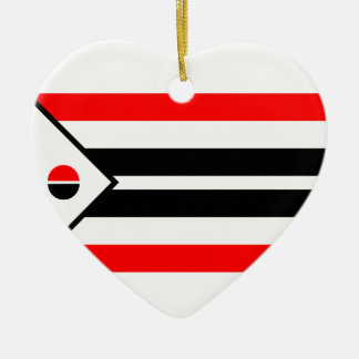 Arapahoflagga Julgransprydnad Keramik