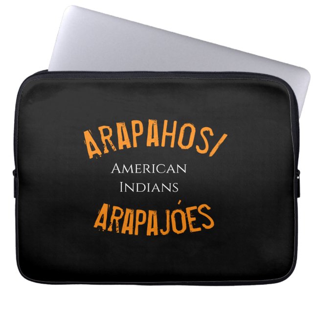 Arapahos/Arapajóes indian T-Shirt Hoodie Laptop Fodral (Framsidan)