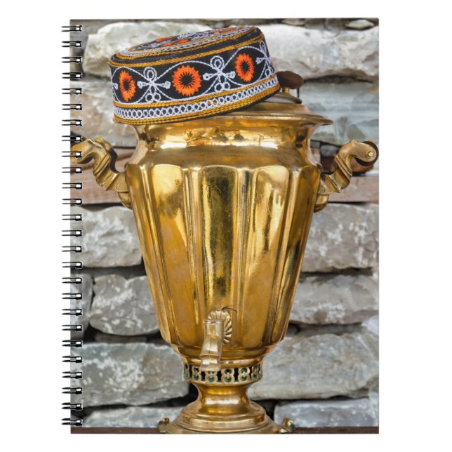 Araqchin och Samovar Anteckningsbok (Framsidan)