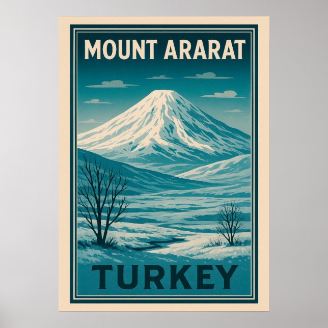 Ararat Turkey V04 Poster (Framsidan)