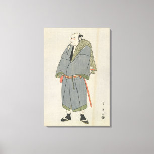 Arashi Ryu_zo as Heiemon, 1795 Canvastryck