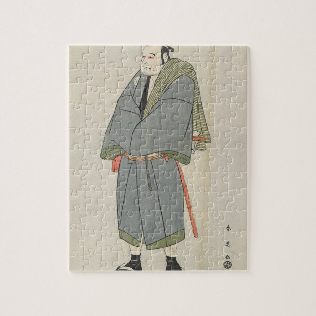 Arashi Ryu_zo som Heiemon, 1795 Pussel (Vertikal)