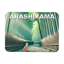 Arashiyama Japan Kyoto-bamboskog Magnet