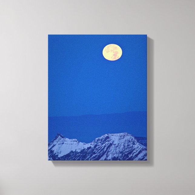Aravisbergen | Mont Blanc-massivet Canvastryck (Framsida)