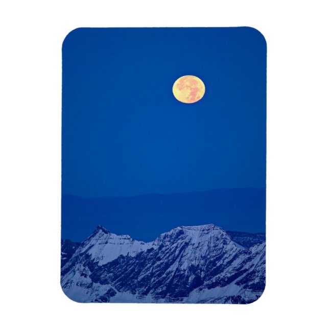 Aravisbergen | Mont Blanc-massivet Magnet (Vertikal)