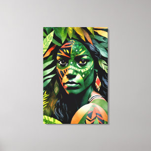 "Arayúna" Jungle Canvas - Kvinnor i Amazonia