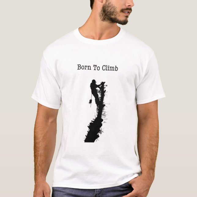 Arb Art Arborist Träd Surgeon Chainsåg Gift T Shirt (Framsida)