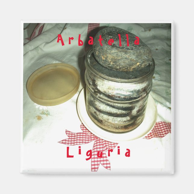 ARBATELLA - Gastronomiska specialiteter - Magnet (Framsidan)