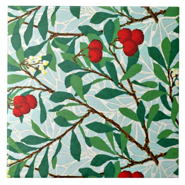 Arbatus av William Morris Kakelplatta (Framsidan)