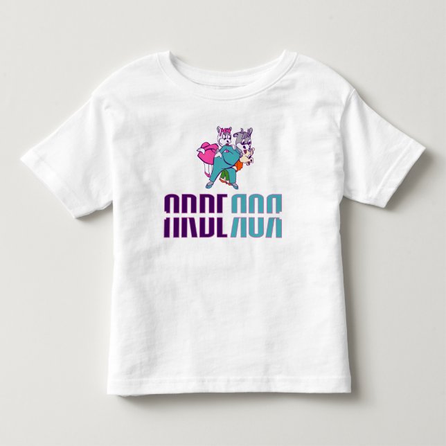 Arberor Barn T-Shirt – Leksakts tecknad karaktär (Framsida)