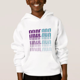 Arberor Kids Hoodie – Modern Gradient Block Logo  T Shirt