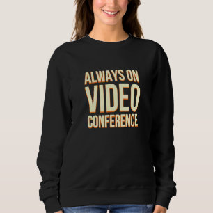 Arbeta alltid på videokonferens från Home Chef WFH T Shirt