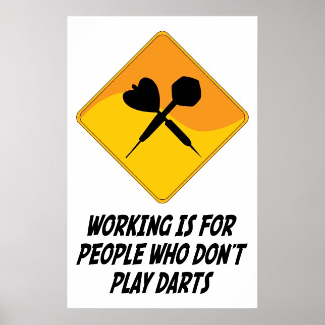 Arbeta är för personer som inte spelar mörtar poster (Framsidan)