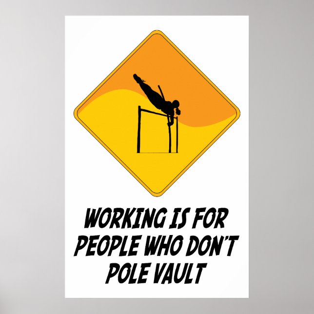 Arbeta är för personer som inte spelar upp vault poster (Framsidan)