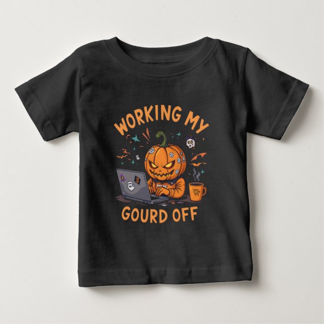 Arbeta av min käft t shirt (Framsida)