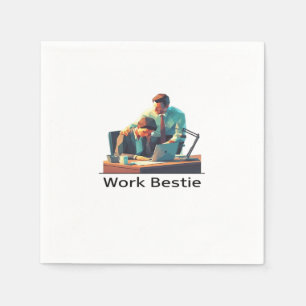 Arbeta bäst klassiskt pappersservett