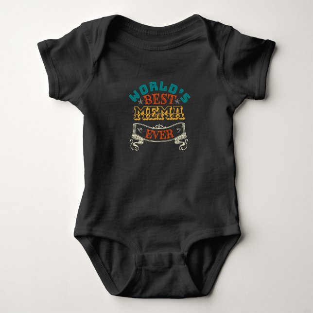 ARBETA BÄSTA MEMA NÅGONSIN T SHIRT (Framsida)