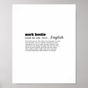 Arbeta Bestie Classic Chill Poster