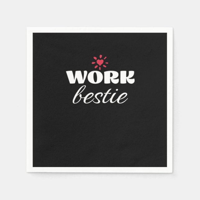 Arbeta Bestie Classic Pappersservett (Framsidan)