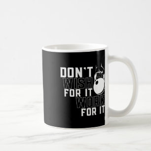 Arbeta för att väga upp arbetsgymen Fitness Trai Kaffemugg