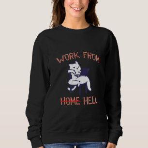 Arbeta från helvetet Employee Humor från hemmet T Shirt