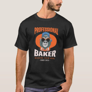 Arbeta från Hembaker Baking Chef Pastry Chef Morsa T Shirt