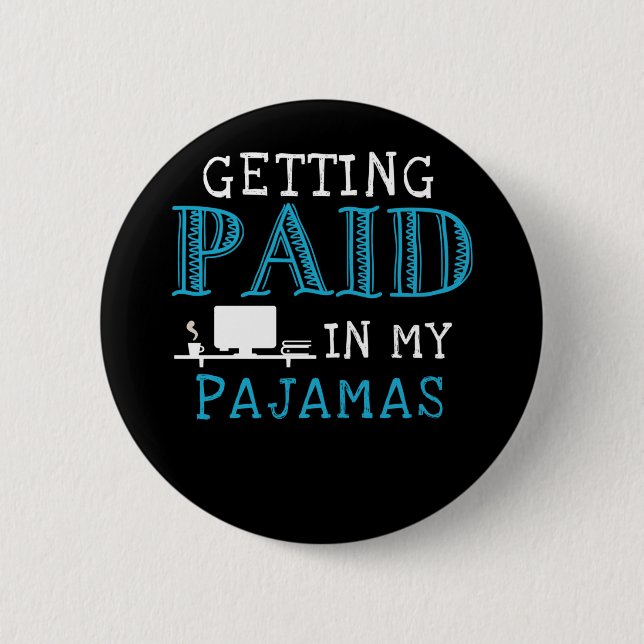 Arbeta från hemmakontoret knapp (Framsida)