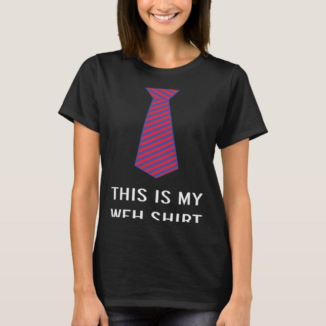 Arbeta från hemsidan t shirt (Framsida)