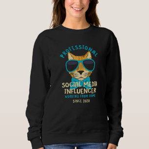 Arbeta från Home Social Media Influencer Innehåll T Shirt