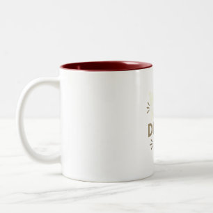 Arbeta hårt i Dream Big Mugg - Motiv kaffe Kopp